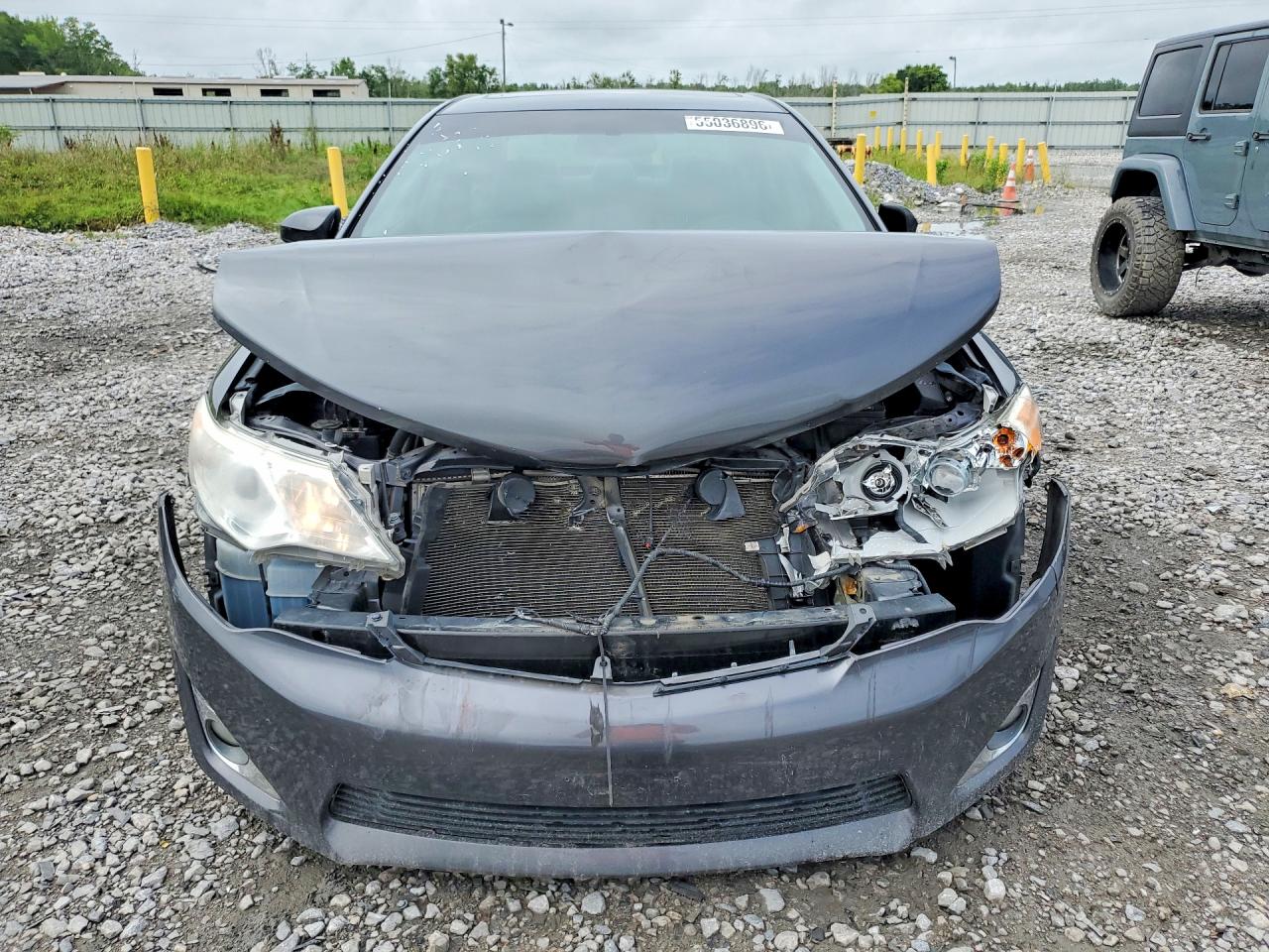 2012 Toyota Camry Xle Charcoal vin: 4T4BF1FK6CR201504