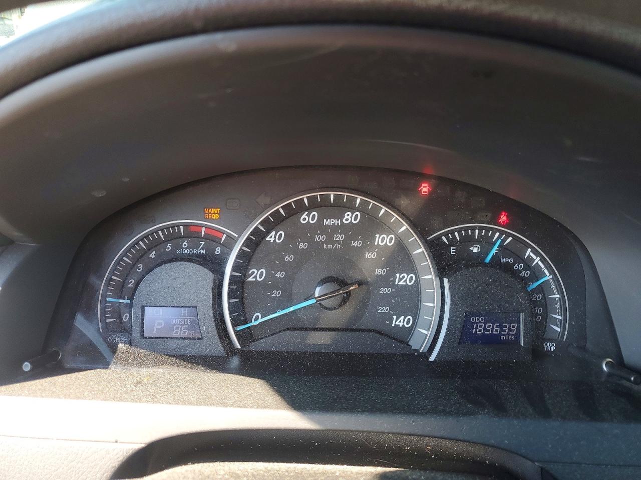 2012 Toyota Camry Le Blue vin: 4T4BF1FK6CR207951