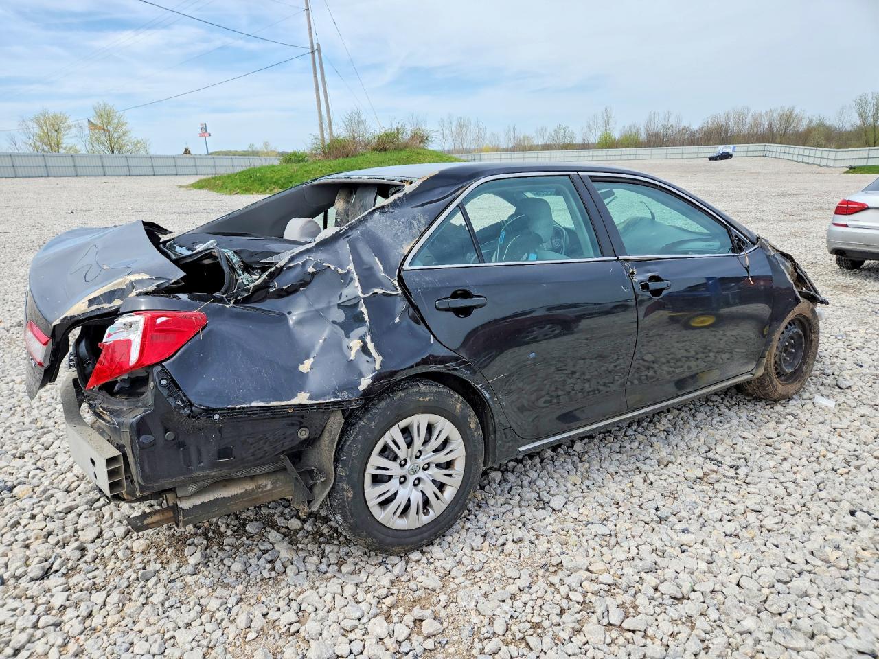 2012 Toyota Camry Le Black vin: 4T4BF1FK6CR208288