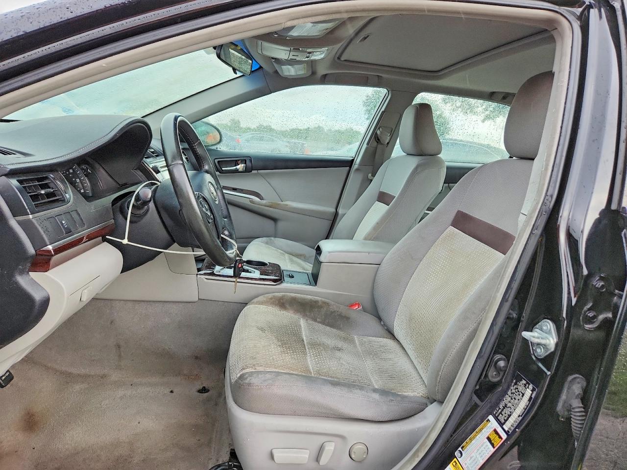 2012 Toyota Camry Xle Black vin: 4T4BF1FK6CR209215