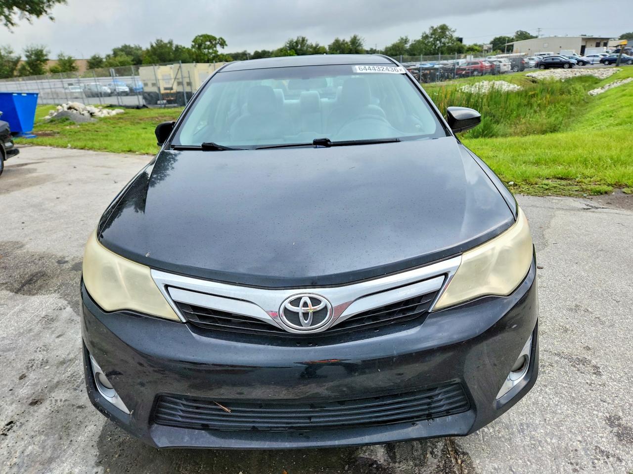 2012 Toyota Camry Xle Black vin: 4T4BF1FK6CR209215