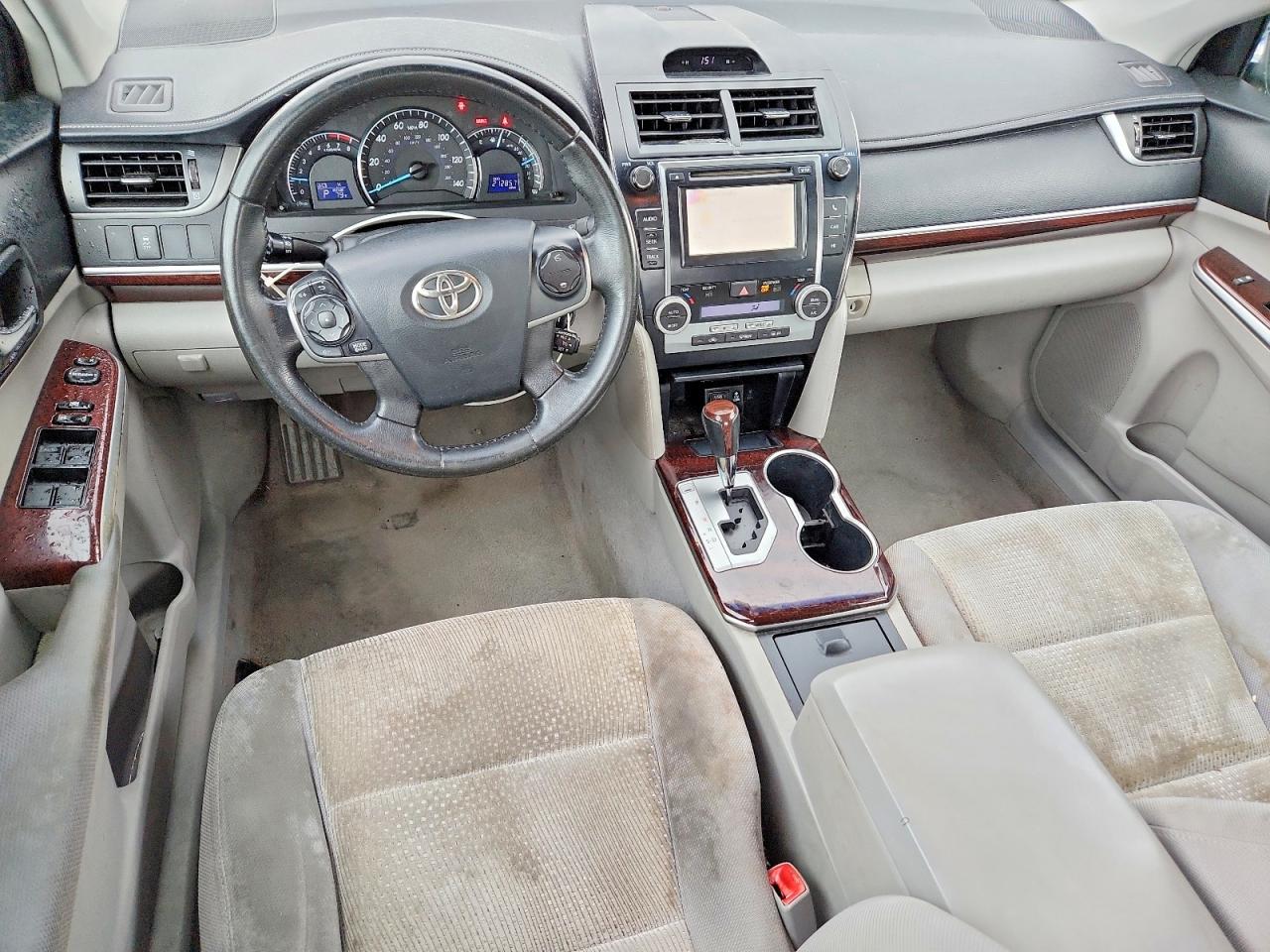 2012 Toyota Camry Xle Black vin: 4T4BF1FK6CR209215