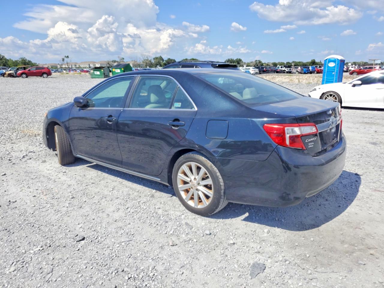 2012 Toyota Camry Xle Black vin: 4T4BF1FK6CR213412