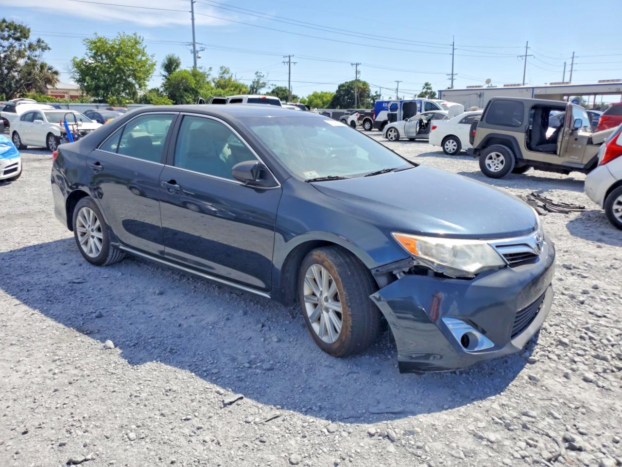 2012 Toyota Camry Xle Black vin: 4T4BF1FK6CR213412