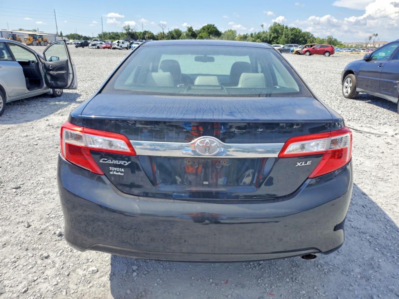 2012 Toyota Camry Xle Black vin: 4T4BF1FK6CR213412