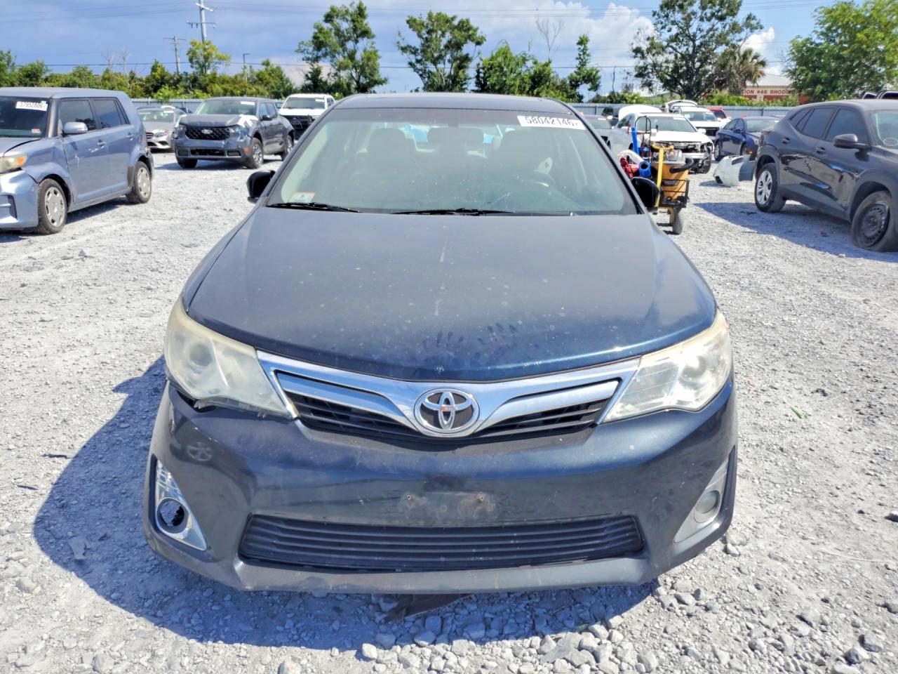2012 Toyota Camry Xle Black vin: 4T4BF1FK6CR213412