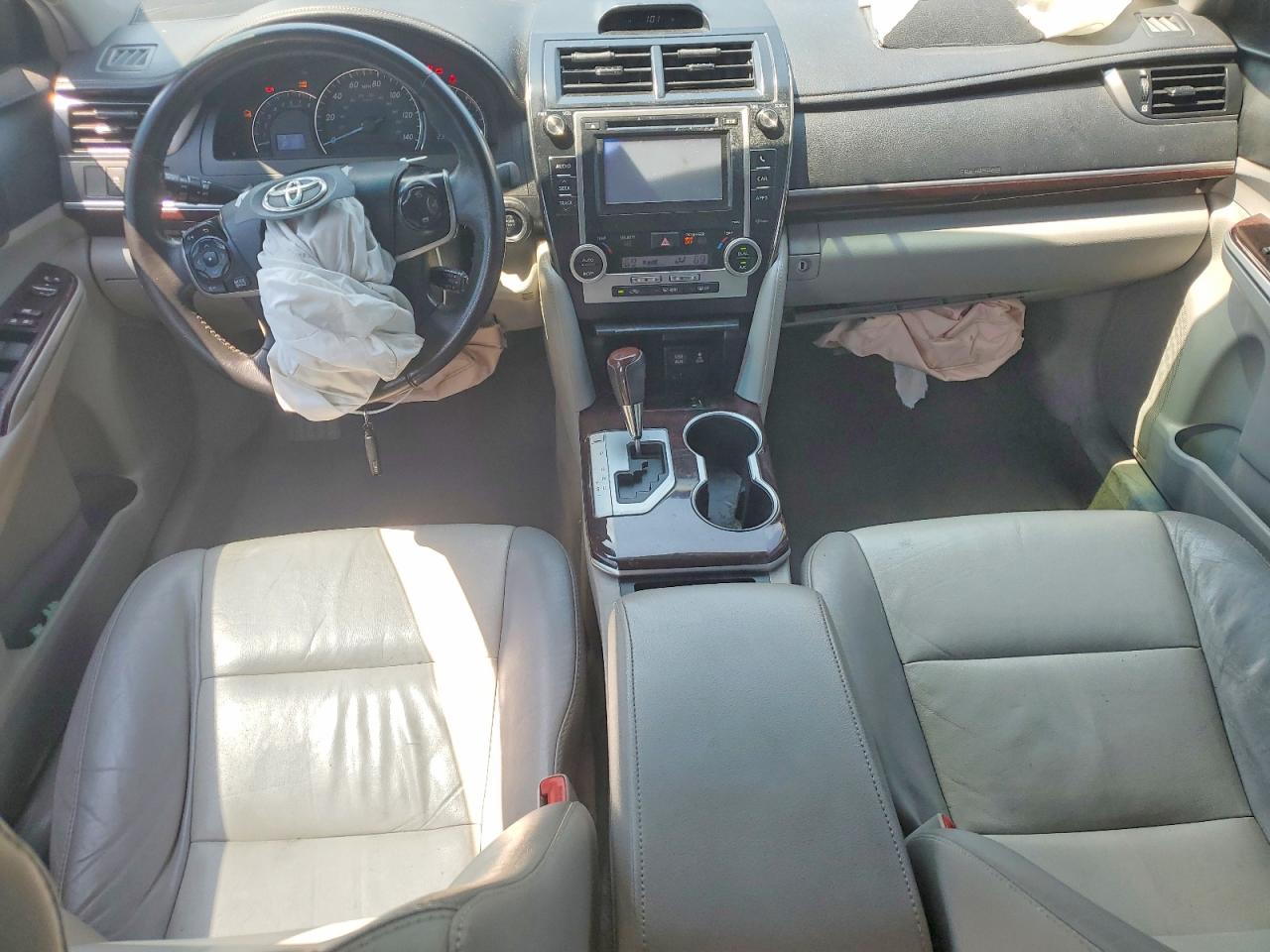 2012 Toyota Camry Xle Серый vin: 4T4BF1FK6CR213474