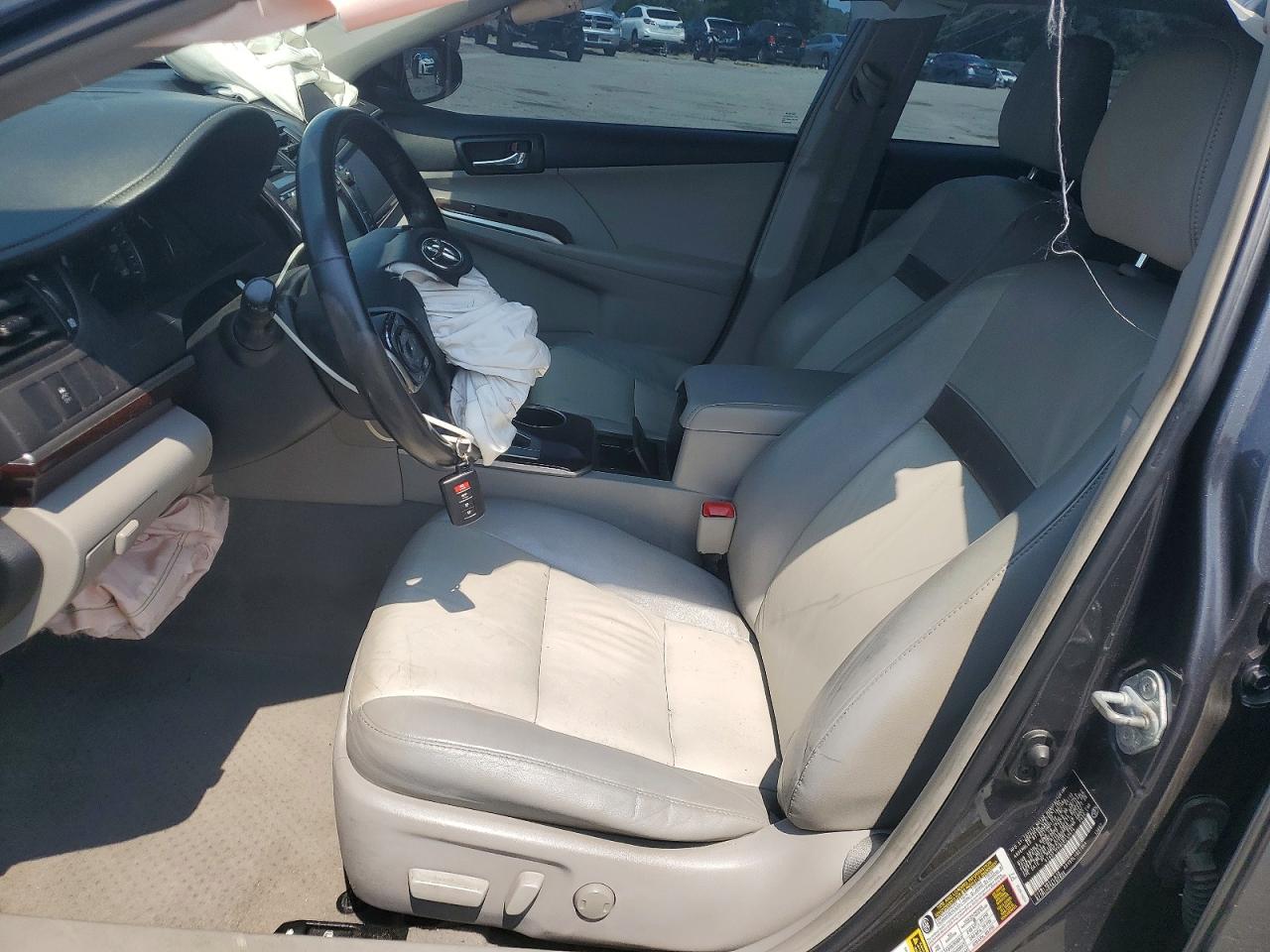 2012 Toyota Camry Xle Серый vin: 4T4BF1FK6CR213474