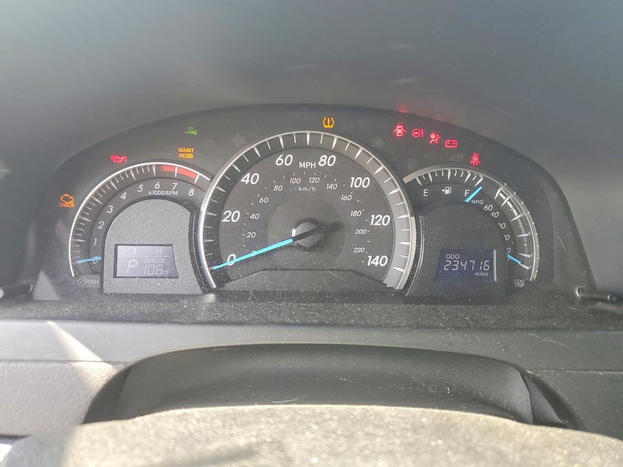 2012 Toyota Camry Xle Серый vin: 4T4BF1FK6CR213474