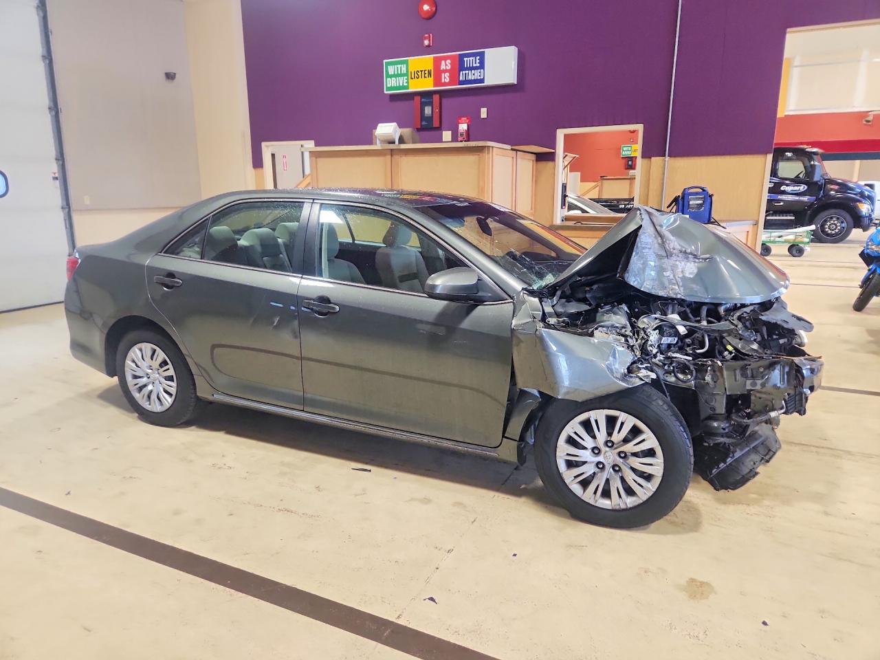 2012 Toyota Camry Le Серый vin: 4T4BF1FK6CR239928