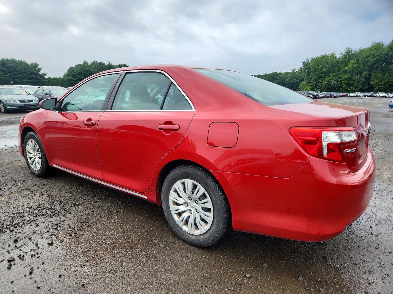 2012 Toyota Camry Le Red vin: 4T4BF1FK6CR242750
