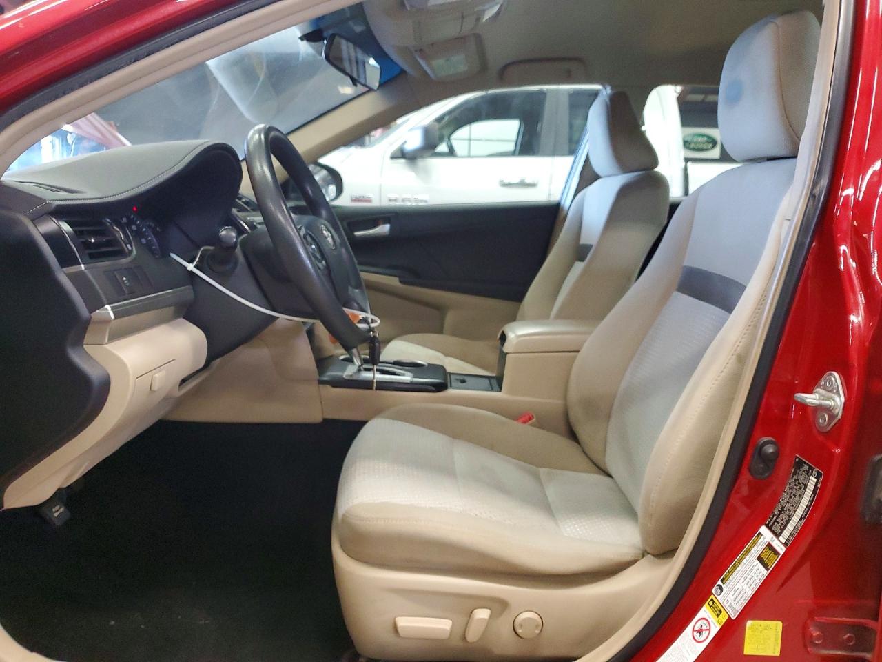 2012 Toyota Camry Le Red vin: 4T4BF1FK6CR242750