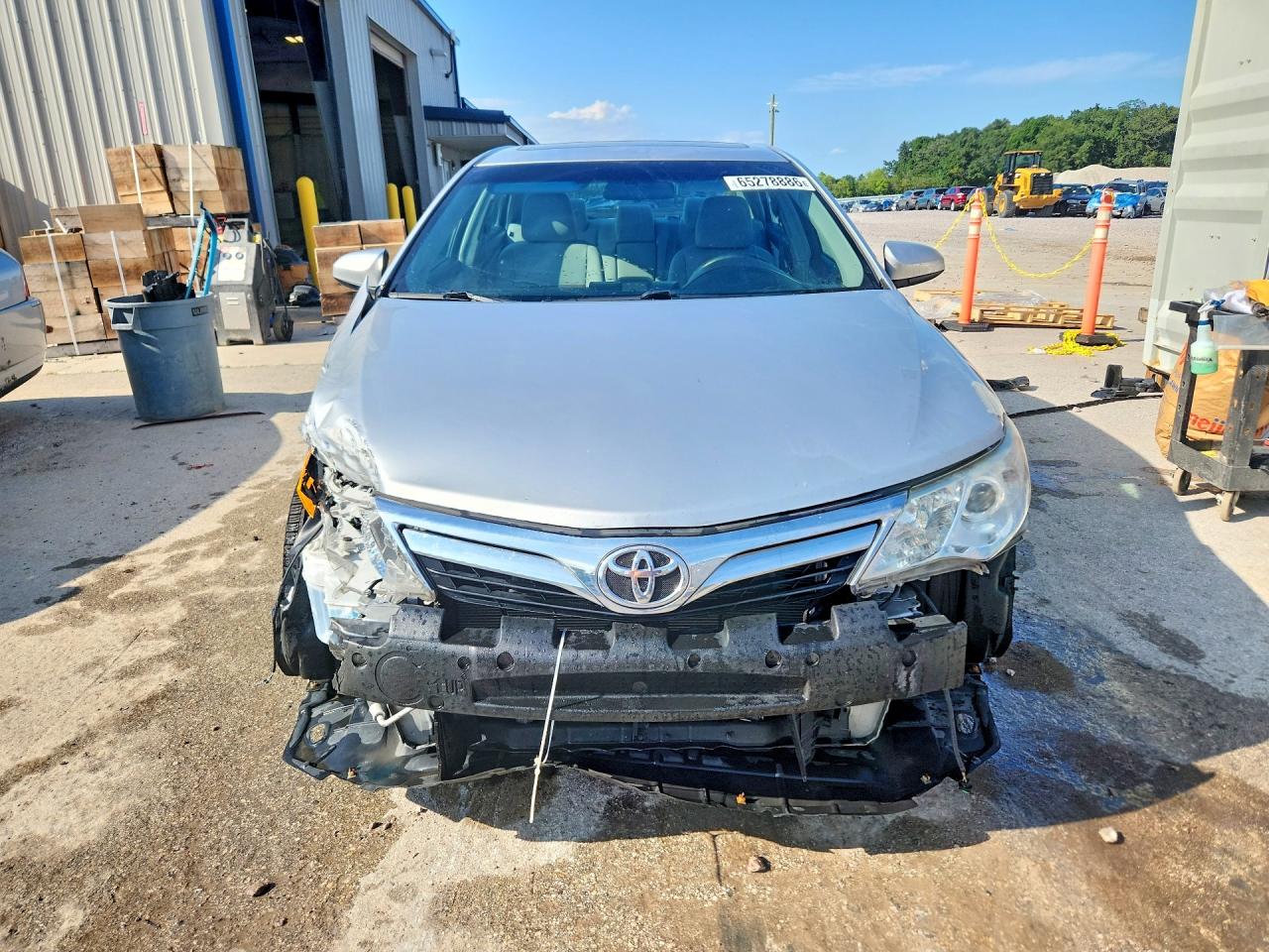 2012 Toyota Camry Xle Silver vin: 4T4BF1FK6CR260875