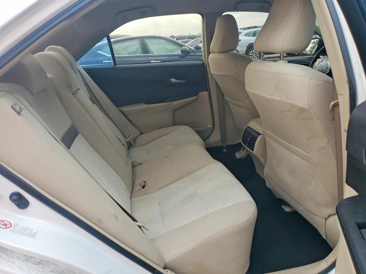 2013 Toyota Camry Le White vin: 4T4BF1FK6DR309512