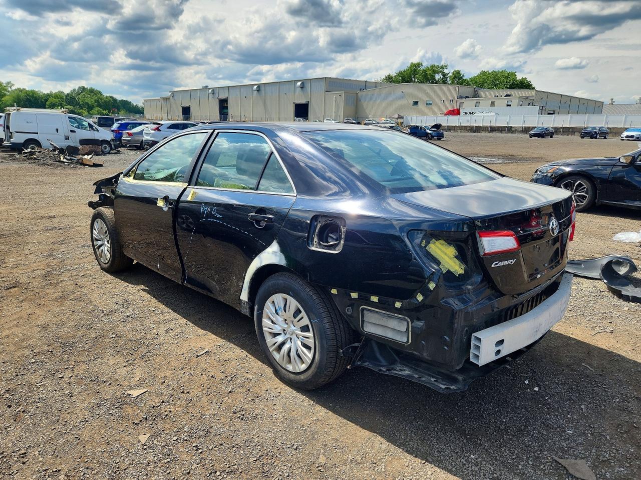 2013 Toyota Camry Le Black vin: 4T4BF1FK6DR309882
