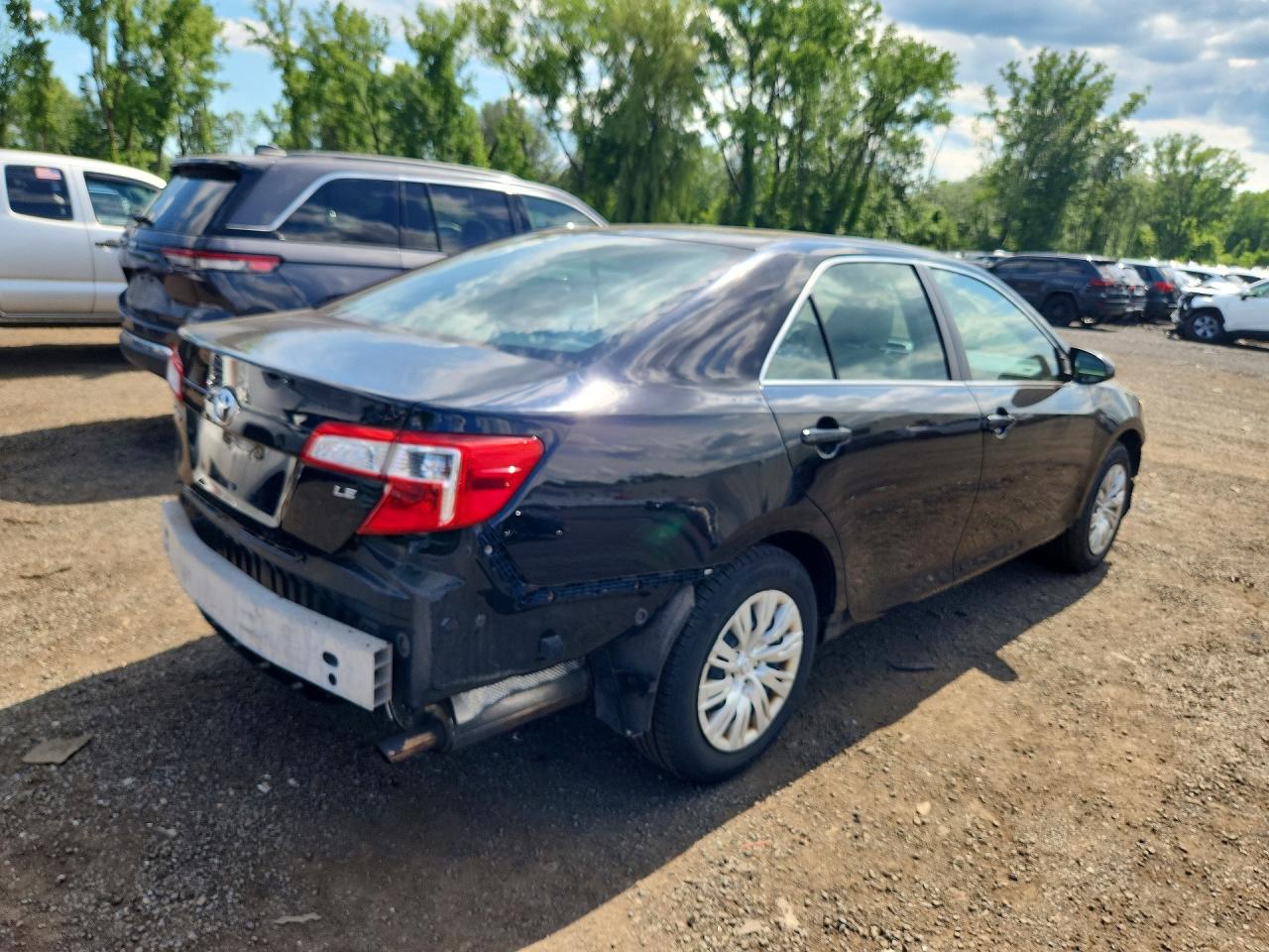 2013 Toyota Camry Le Black vin: 4T4BF1FK6DR309882