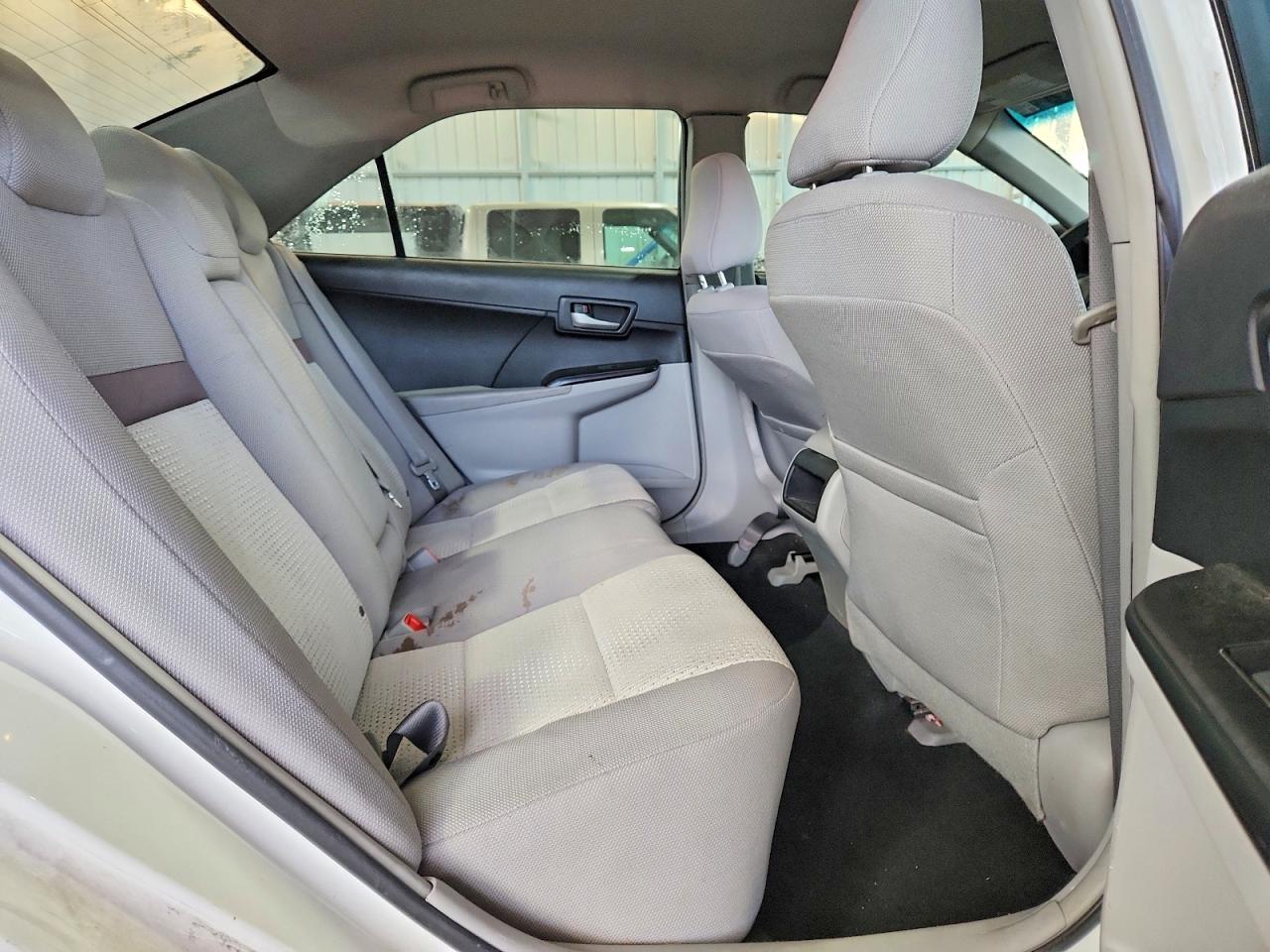 2013 Toyota Camry Le White vin: 4T4BF1FK6DR328626