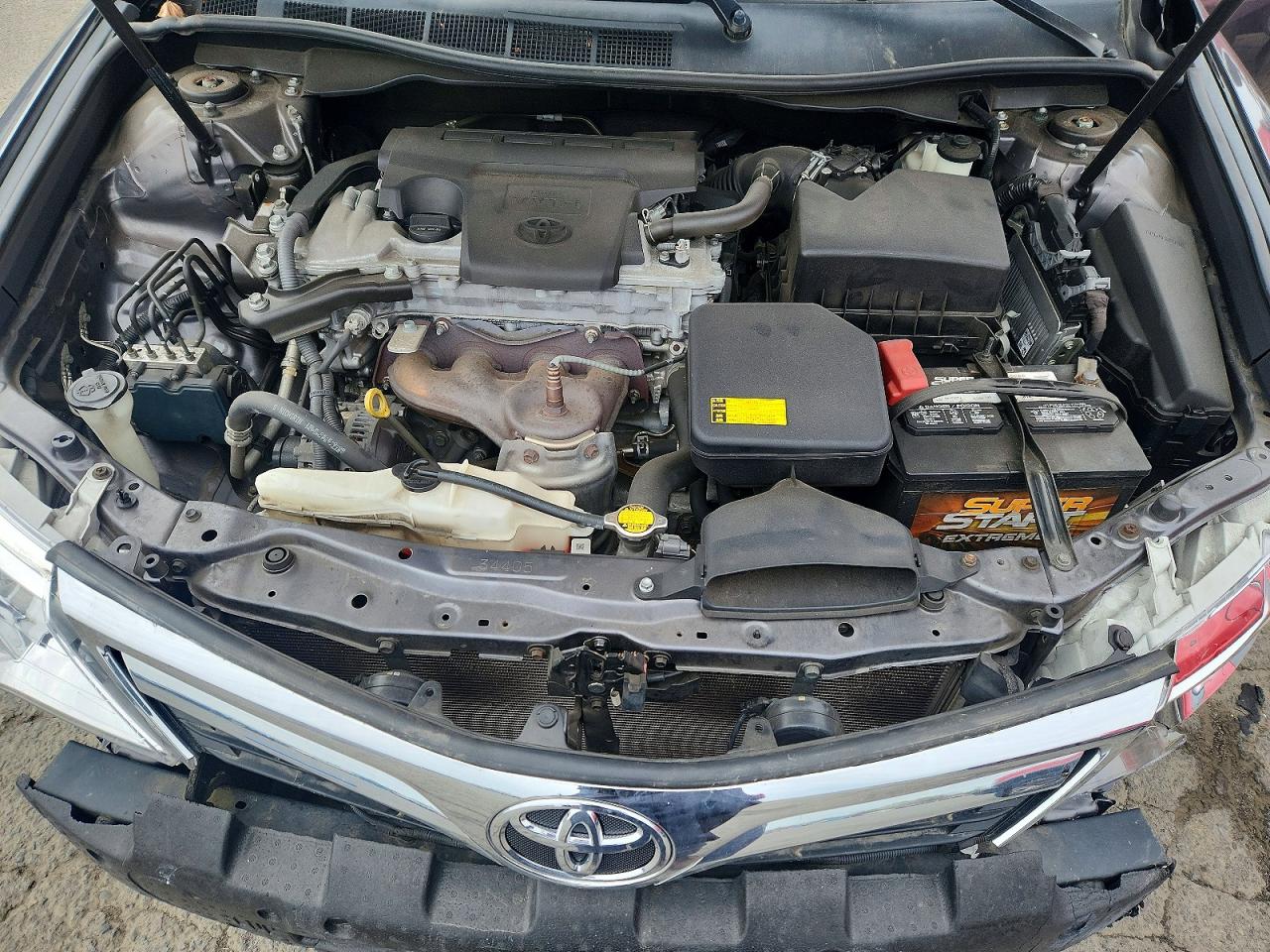 2013 Toyota Camry Le Gray vin: 4T4BF1FK6DR333986