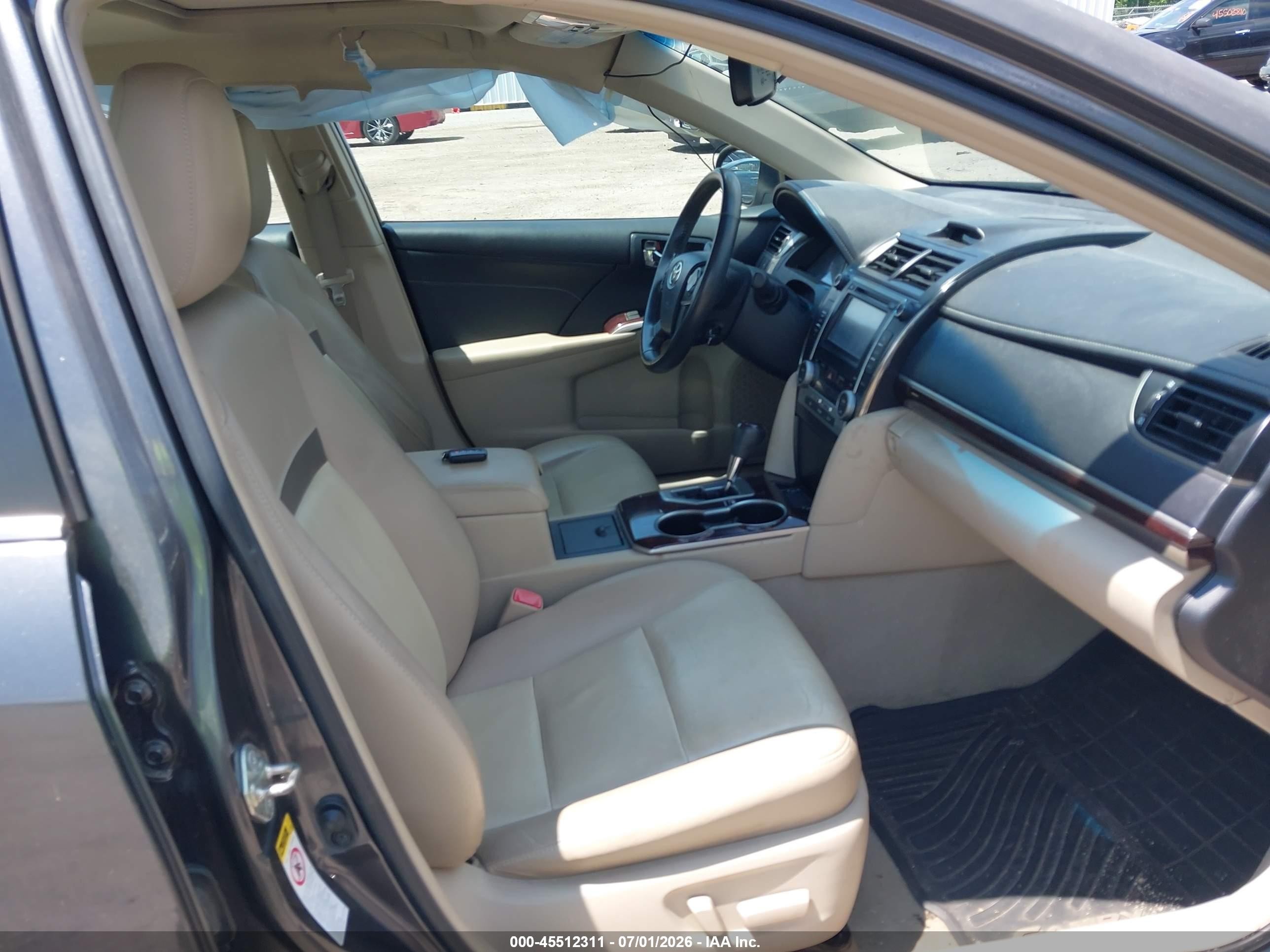 2013 Toyota Camry Xle Серый vin: 4T4BF1FK6DR336144