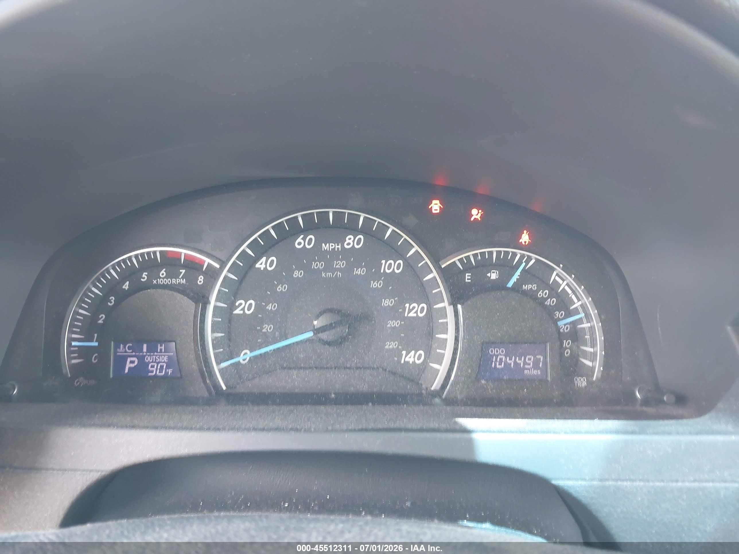 2013 Toyota Camry Xle Серый vin: 4T4BF1FK6DR336144