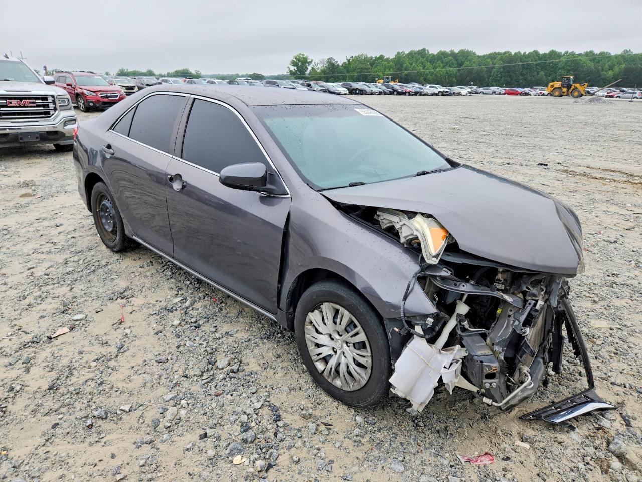 2014 Toyota Camry Le Gray vin: 4T4BF1FK6ER339563