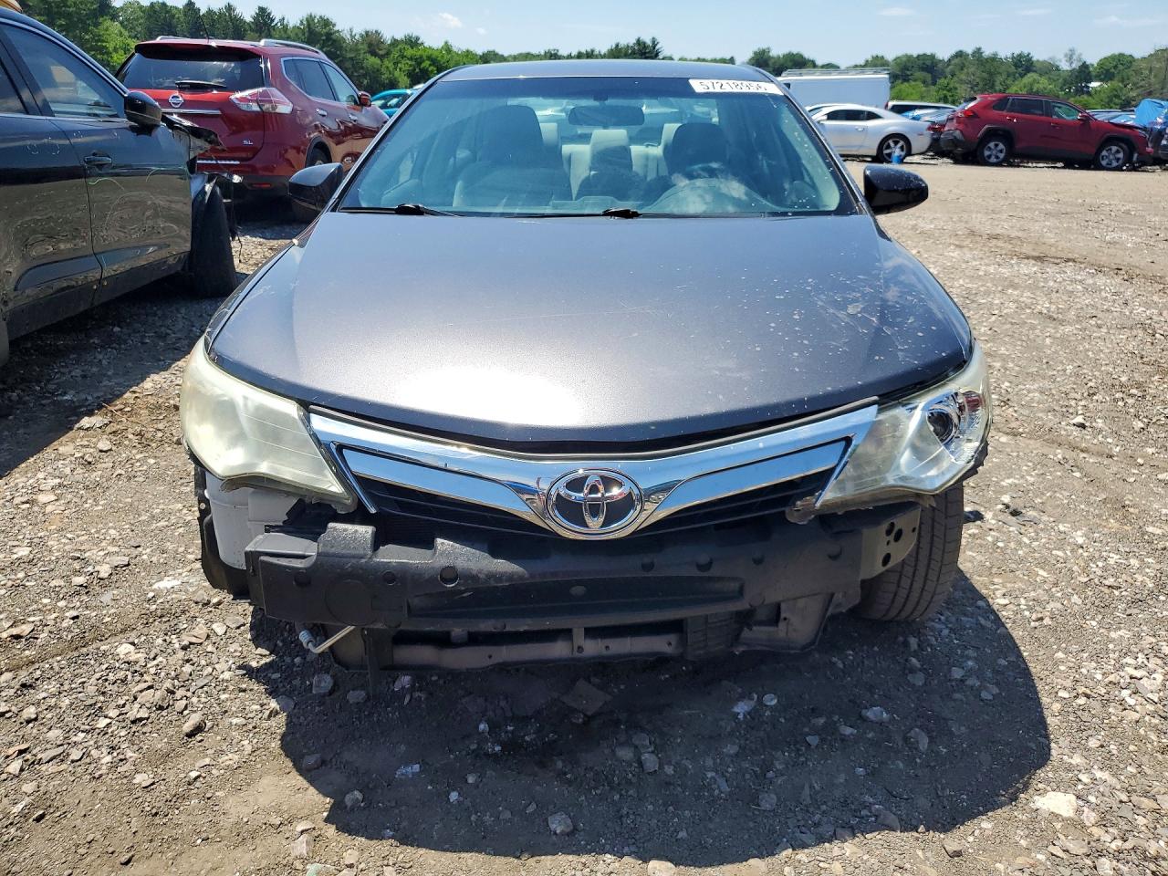 2014 Toyota Camry Le Gray vin: 4T4BF1FK6ER388682
