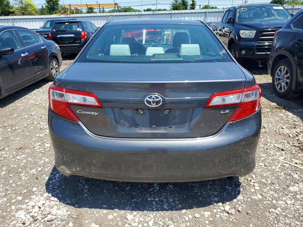 2014 Toyota Camry Le Gray vin: 4T4BF1FK6ER388682