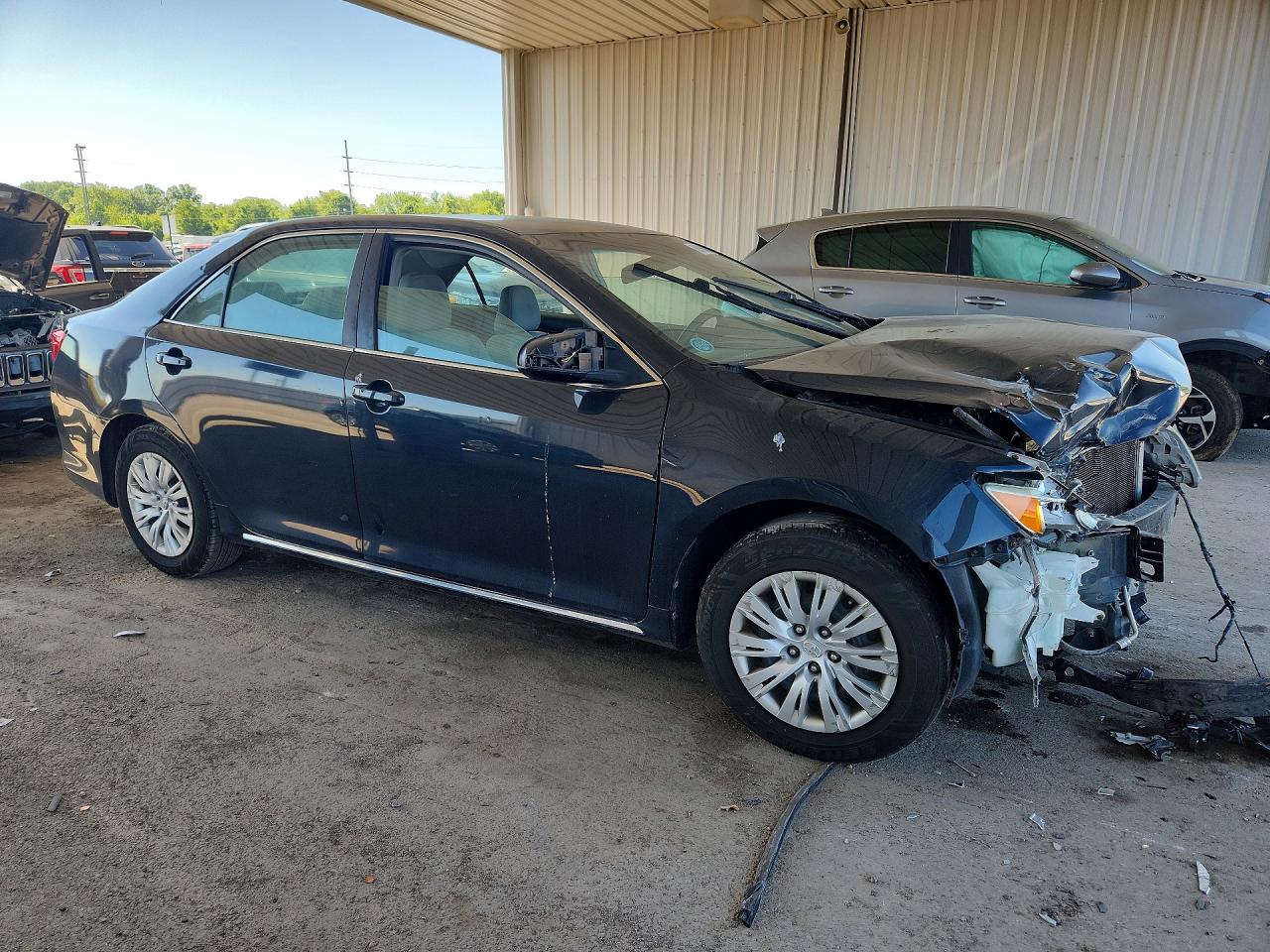 2014 Toyota Camry Le Черный vin: 4T4BF1FK6ER405139