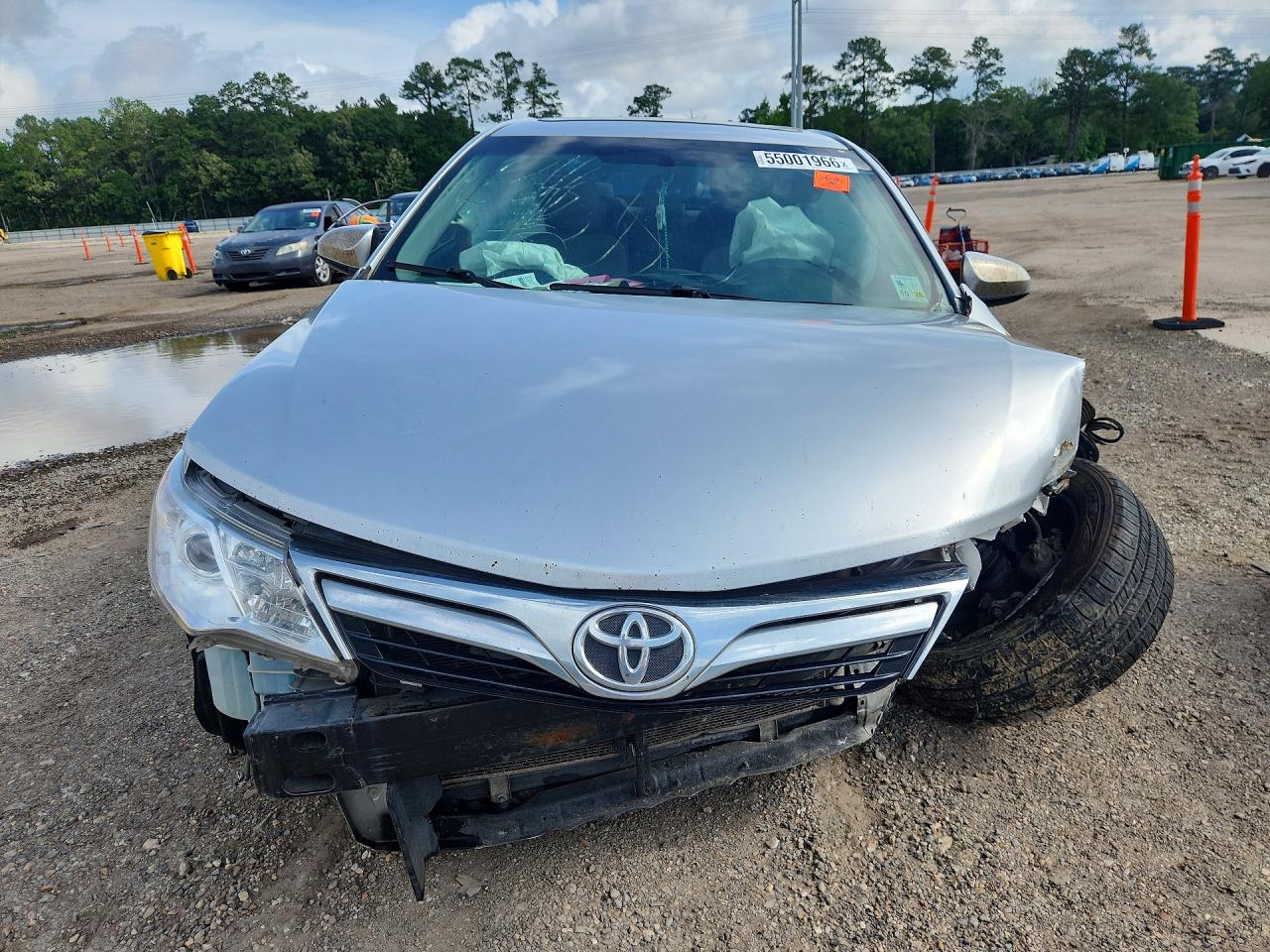 2014 Toyota Camry Xle Silver vin: 4T4BF1FK6ER429683