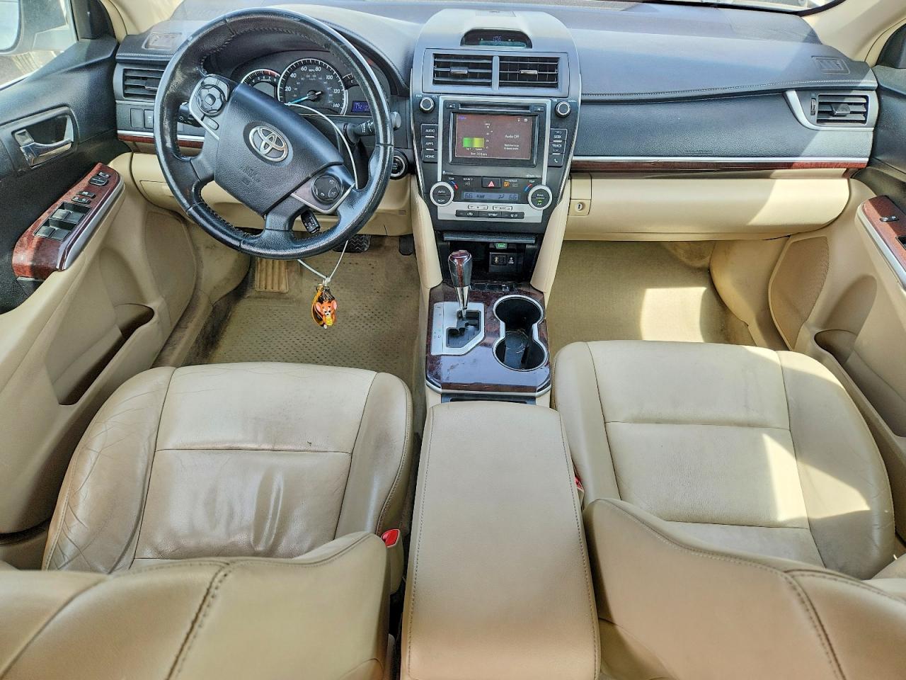 2014 Toyota Camry Xle Желто-коричневый vin: 4T4BF1FK6ER430168