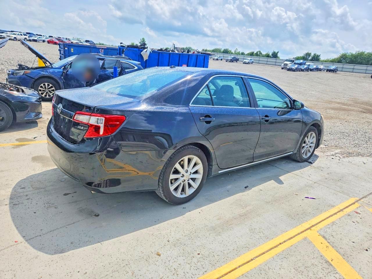 2014 Toyota Camry Xle Black vin: 4T4BF1FK6ER441915