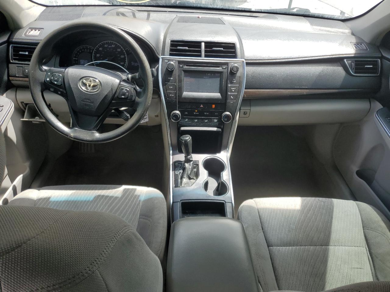 2015 Toyota Camry Le Gray vin: 4T4BF1FK6FR455637