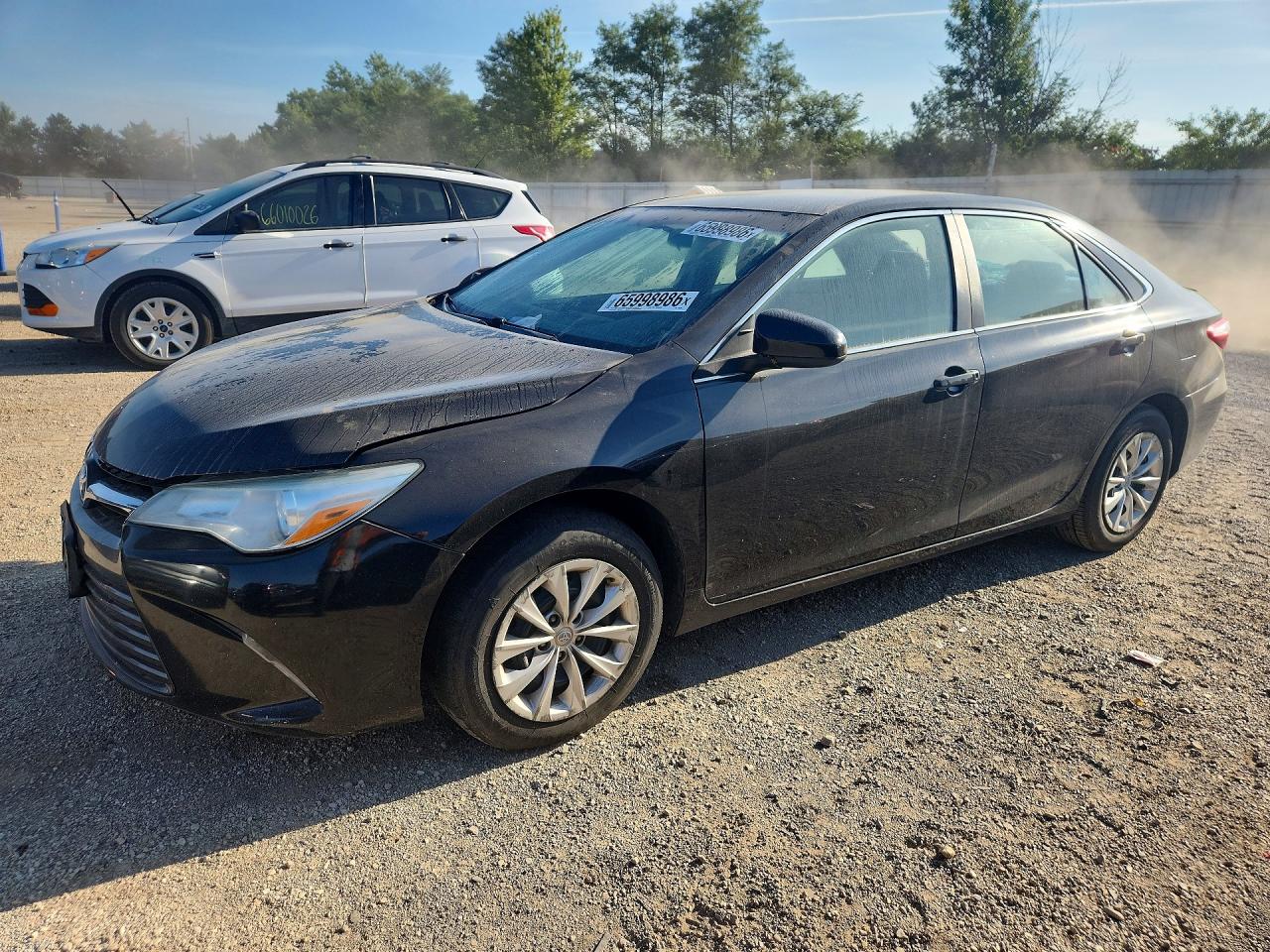 2015 Toyota Camry Le Black vin: 4T4BF1FK6FR460482