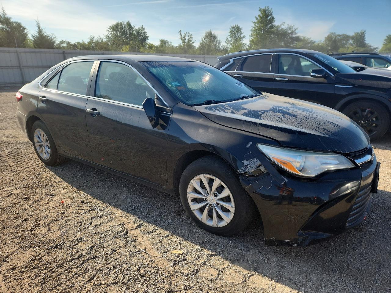 2015 Toyota Camry Le Black vin: 4T4BF1FK6FR460482