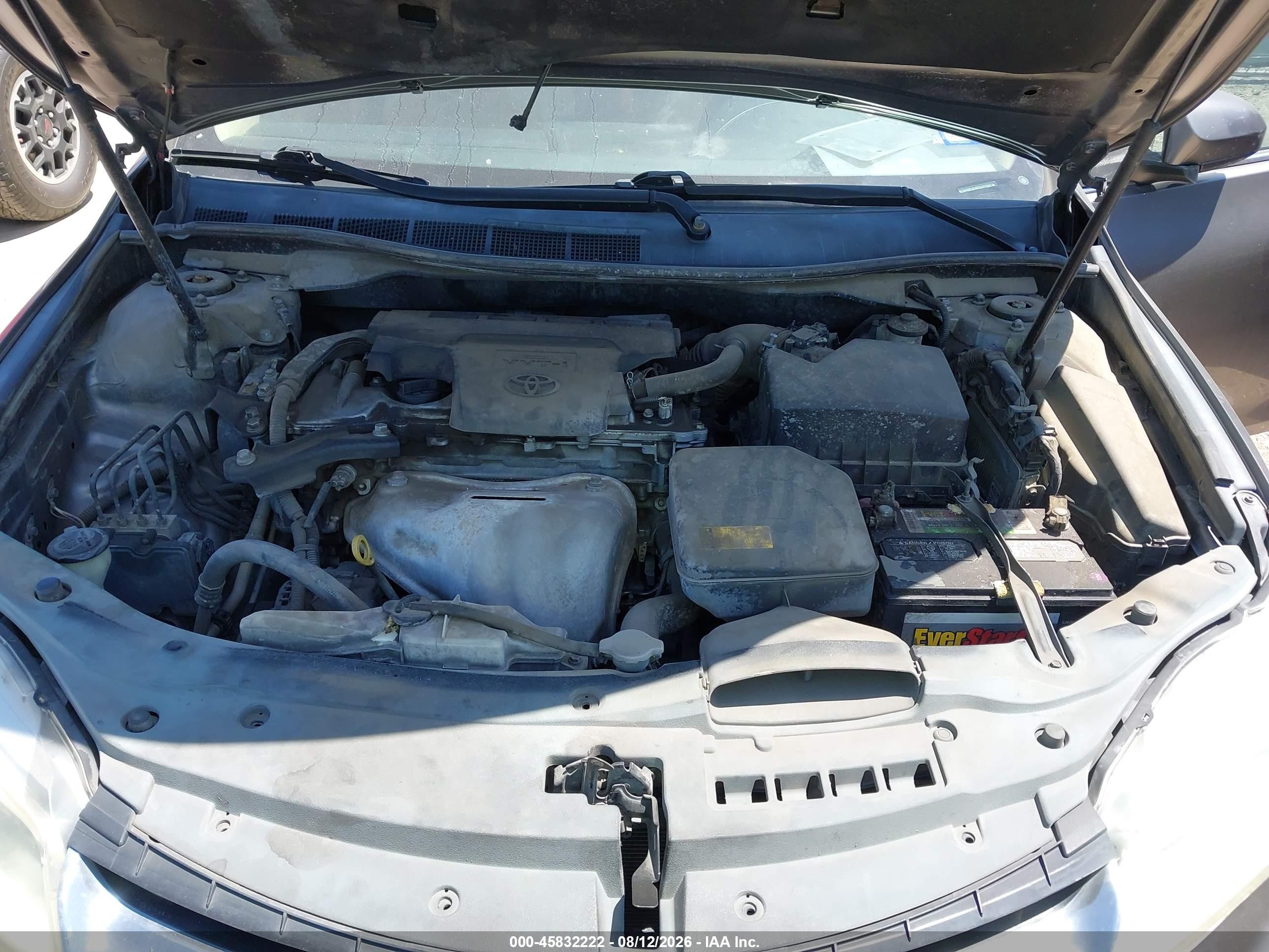 2015 Toyota Camry Le Gray vin: 4T4BF1FK6FR471269