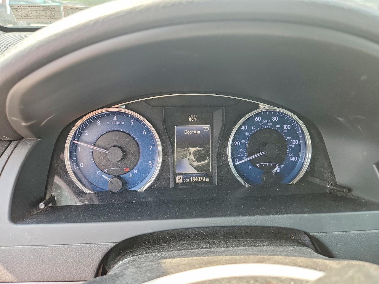 2015 Toyota Camry Le Черный vin: 4T4BF1FK6FR493210