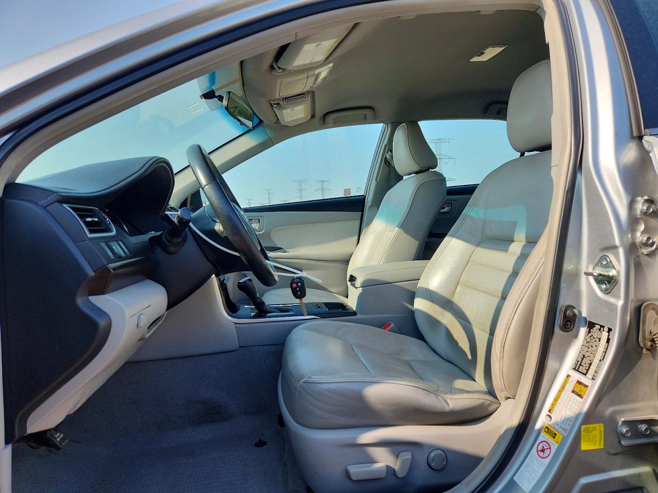 2015 Toyota Camry Xle Silver vin: 4T4BF1FK6FR493868