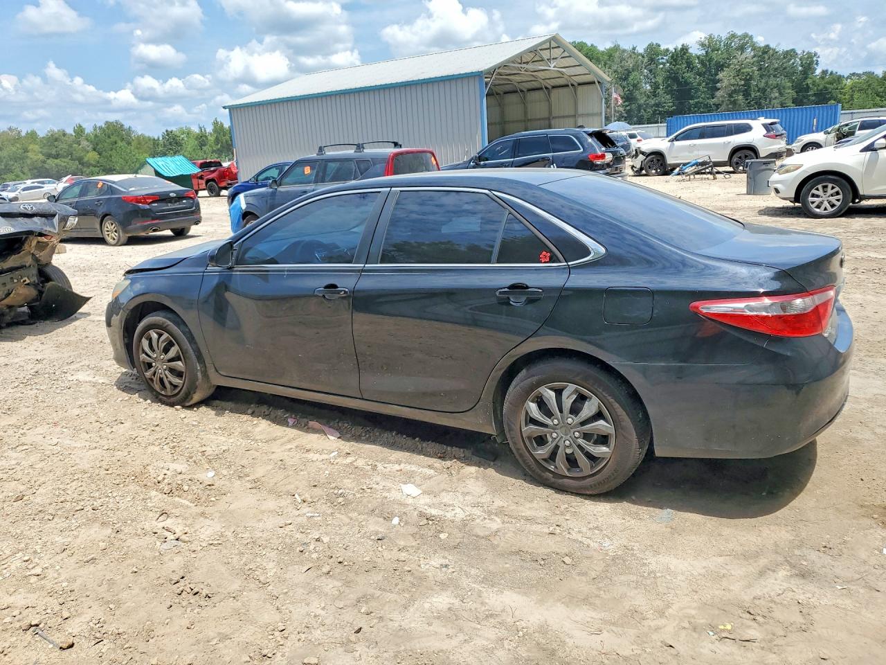 2015 Toyota Camry Le Black vin: 4T4BF1FK6FR497144