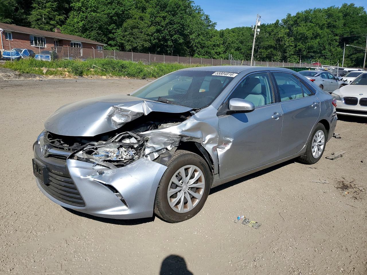 2015 Toyota Camry Le Silver vin: 4T4BF1FK6FR499251
