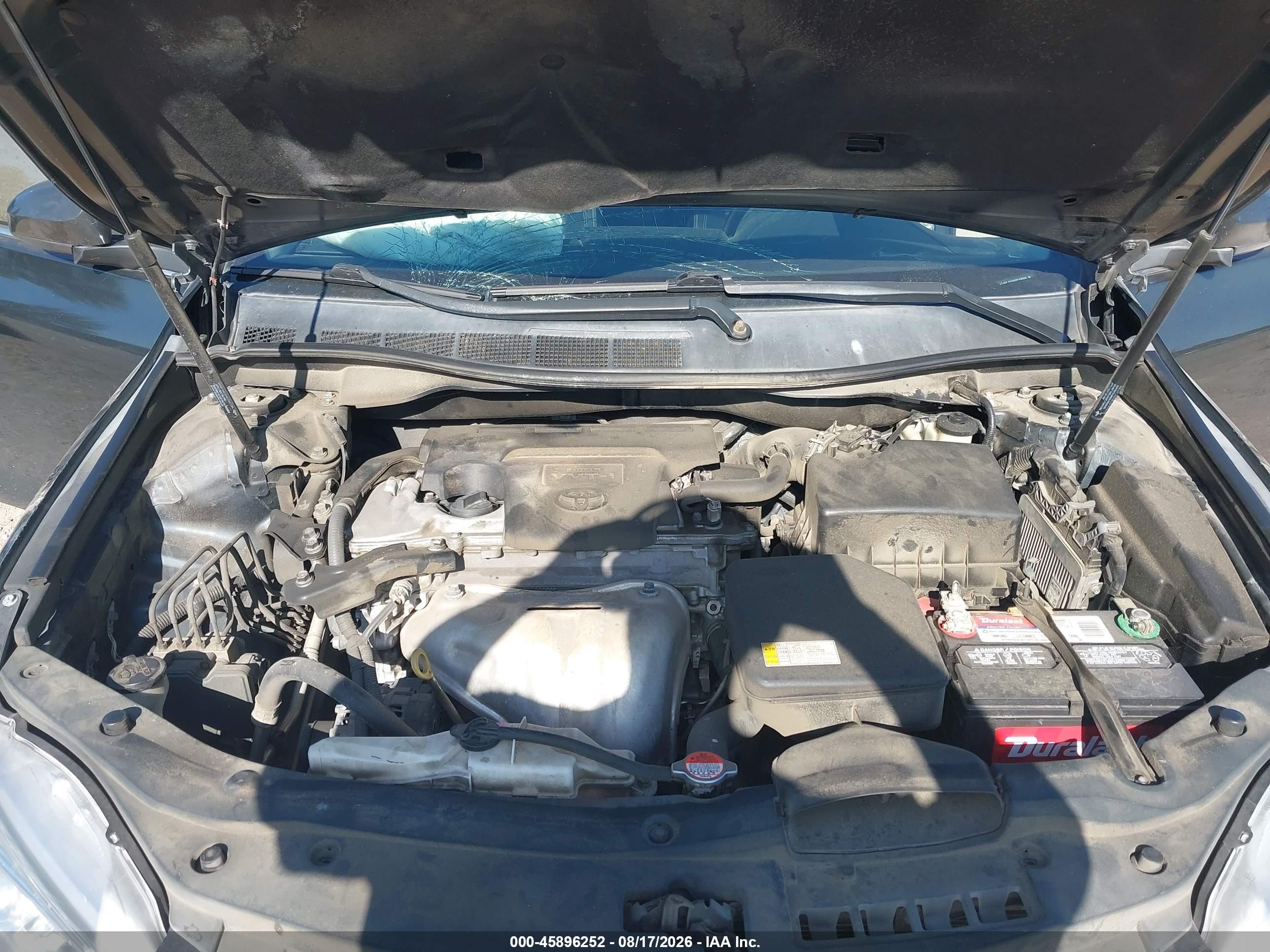 2016 Toyota Camry Xle Black vin: 4T4BF1FK6GR548806