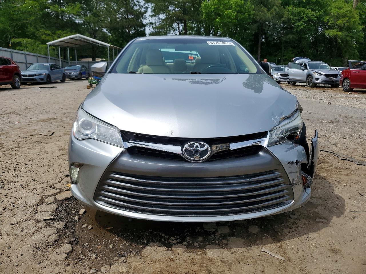 2016 Toyota Camry Xle Silver vin: 4T4BF1FK6GR571891
