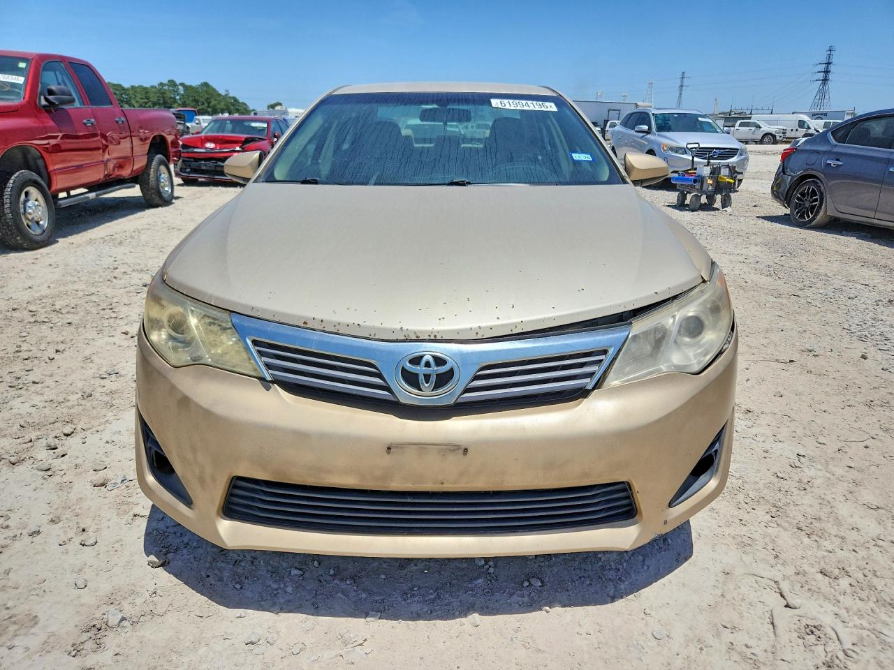 2012 Toyota Camry Gold vin: 4T4BF1FK7CR171459