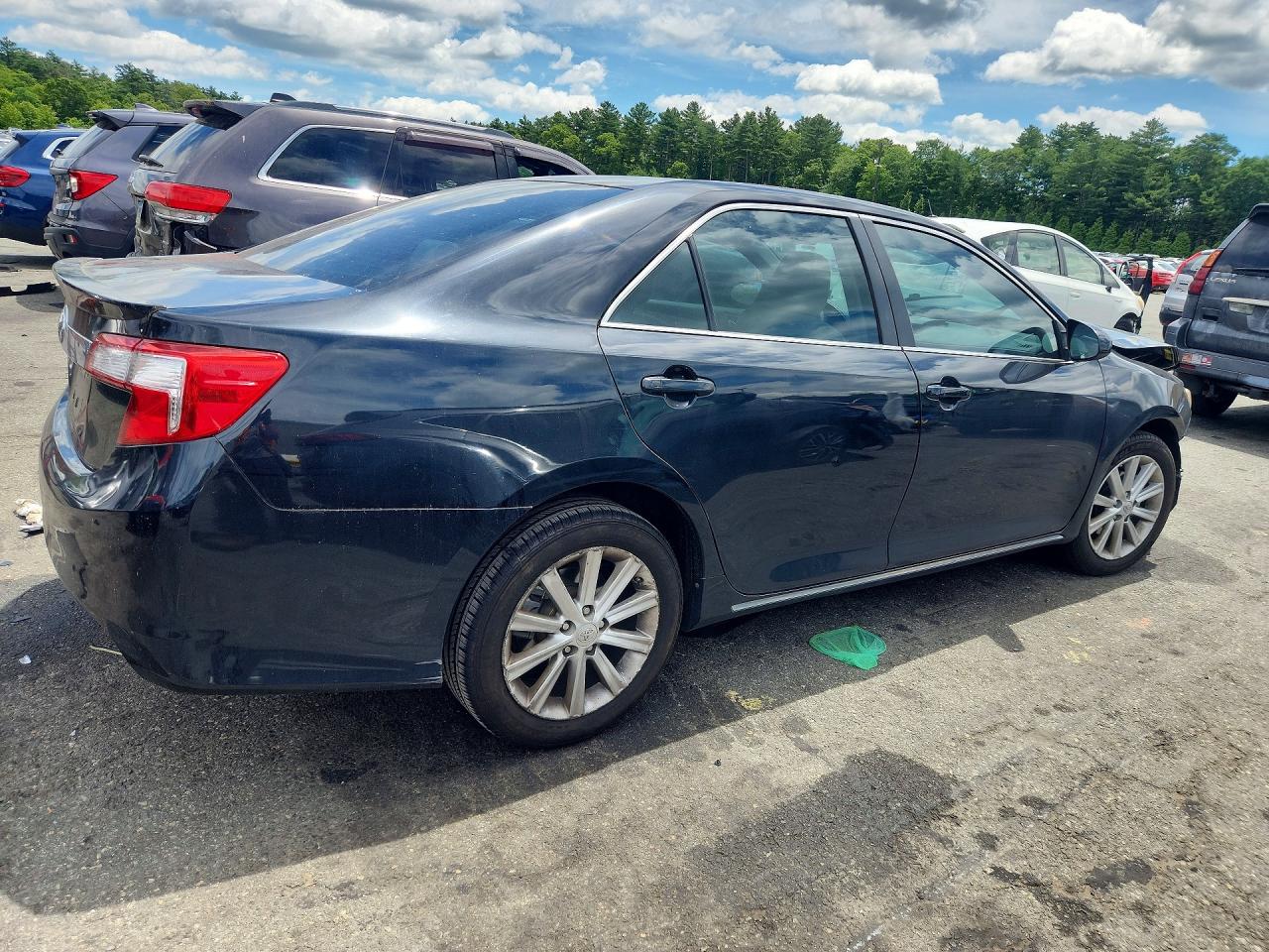 2012 Toyota Camry Xle Black vin: 4T4BF1FK7CR174801