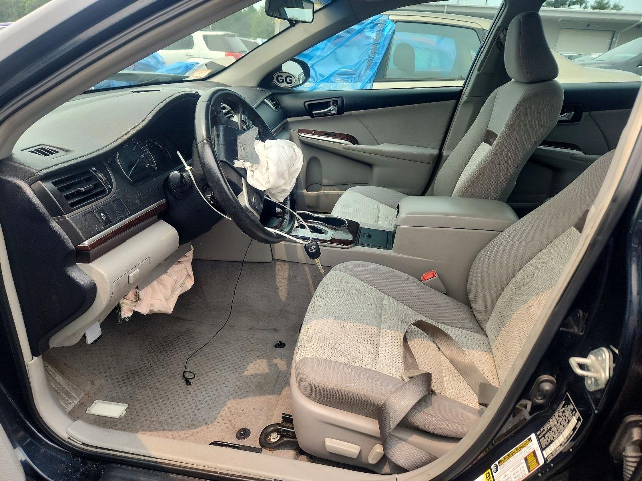 2012 Toyota Camry Xle Black vin: 4T4BF1FK7CR174801