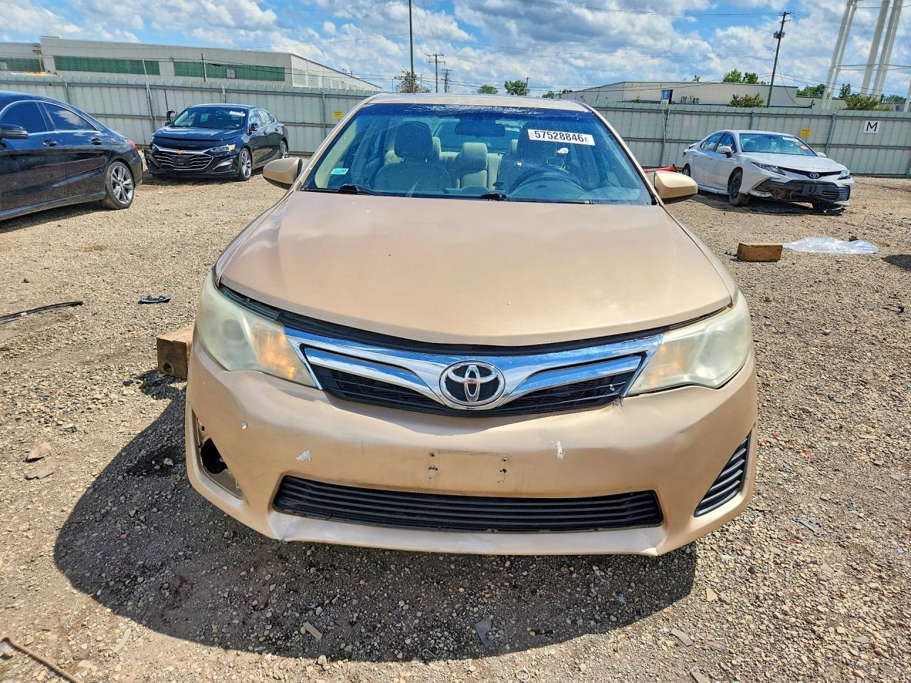 2012 Toyota Camry Le Gold vin: 4T4BF1FK7CR178699