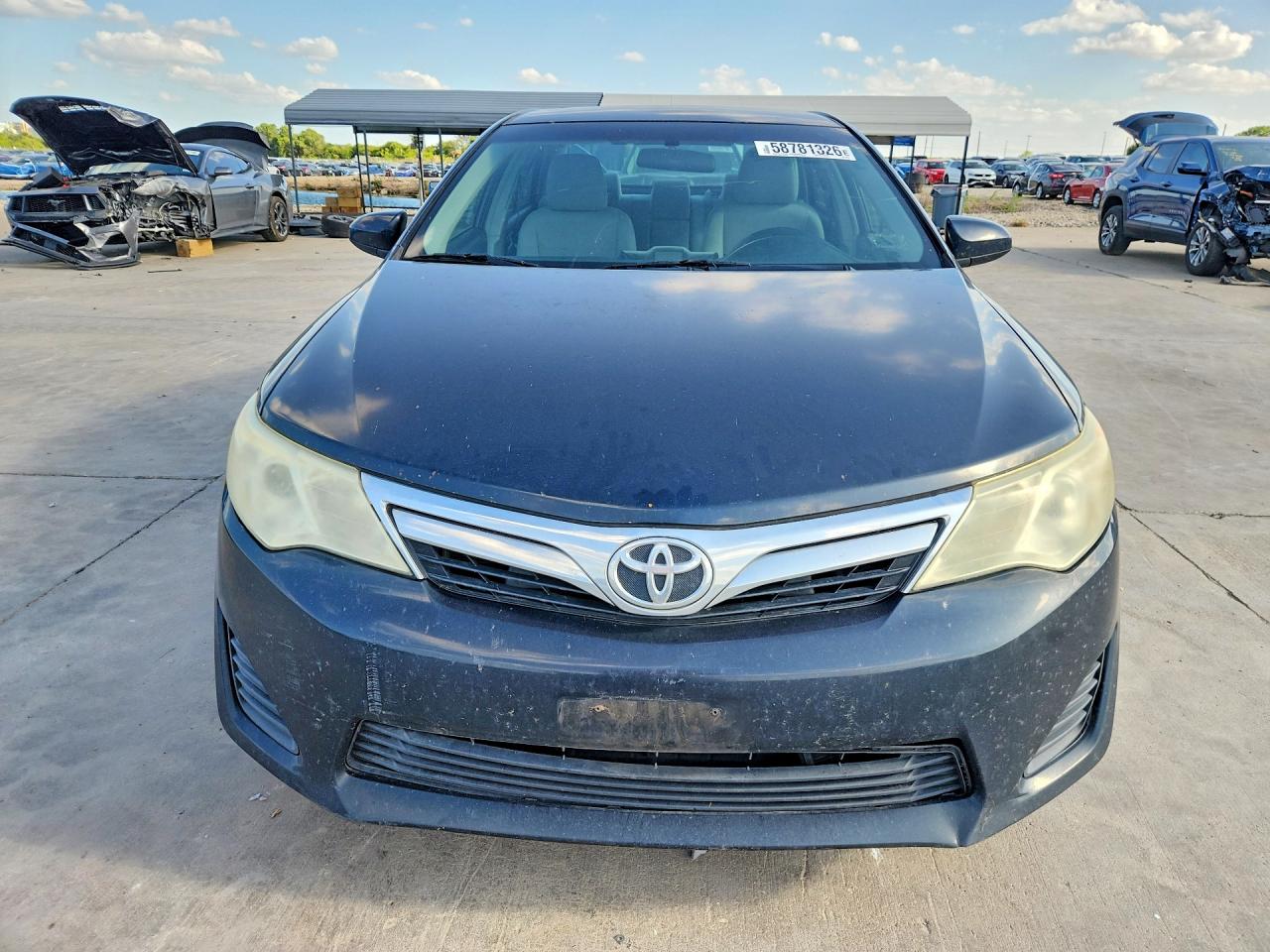 2012 Toyota Camry Le Blue vin: 4T4BF1FK7CR182431
