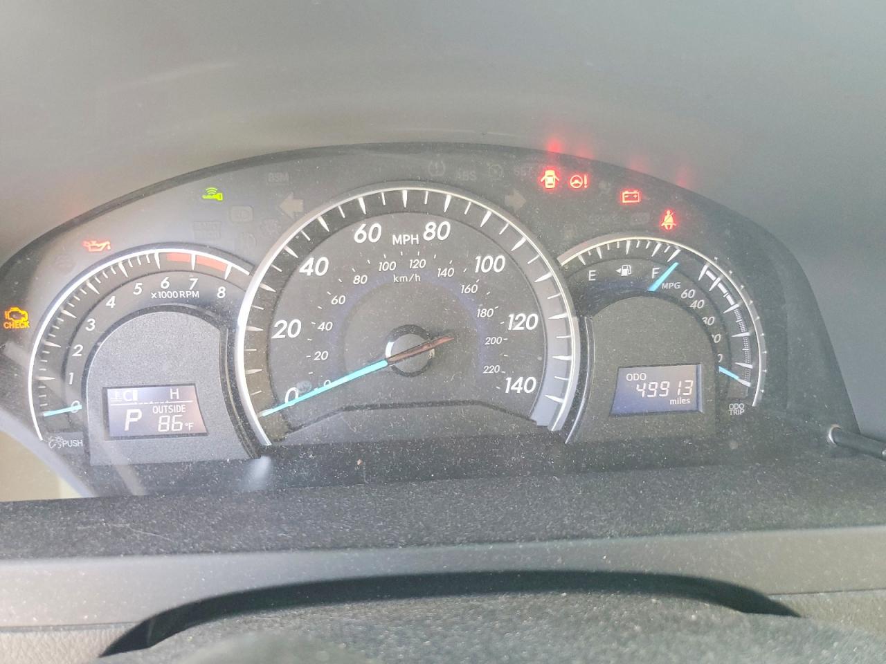 2012 Toyota Camry Xle Белый vin: 4T4BF1FK7CR193669