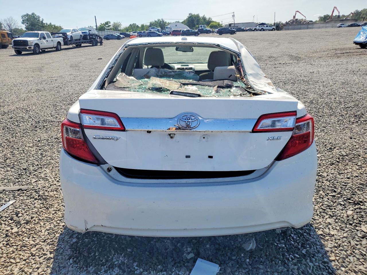 2012 Toyota Camry Xle Белый vin: 4T4BF1FK7CR193669