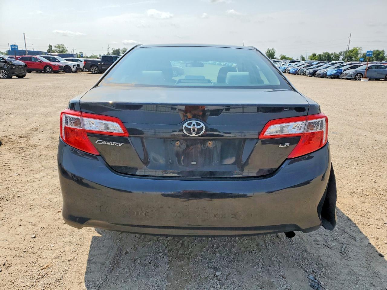 2012 Toyota Camry Le Black vin: 4T4BF1FK7CR200989