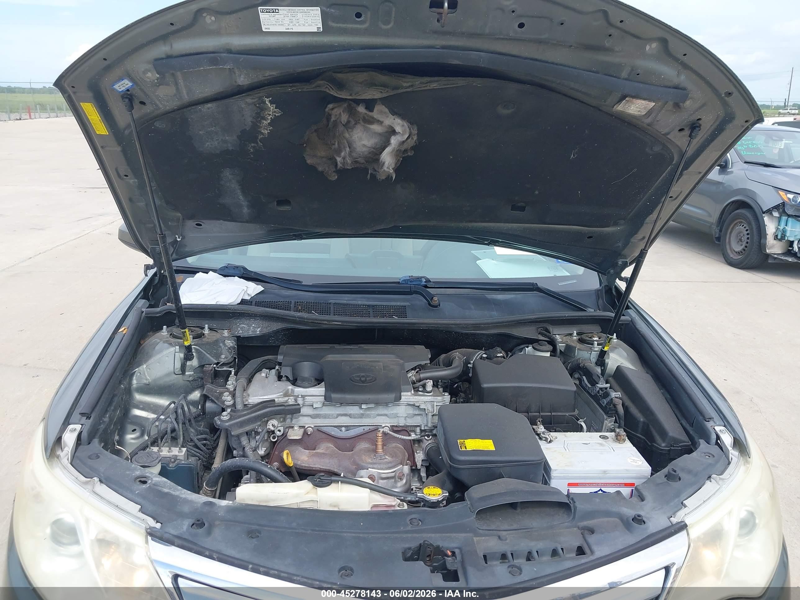 2012 Toyota Camry Le Зеленый vin: 4T4BF1FK7CR201835